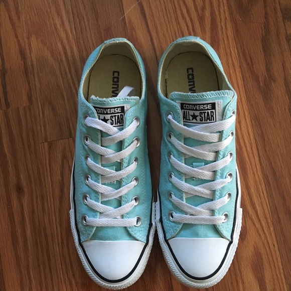 light teal converse